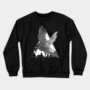 Black crow Crewneck Sweatshirt